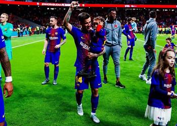 كوتينيو يعلق على أول ألقابه مع برشلونة