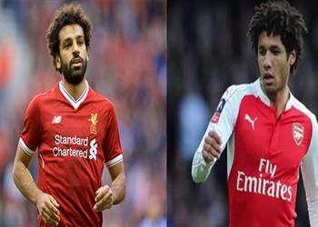 محمد صلاح يتمنى السلامة لـ محمد النني