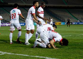 مدبولي يسجل الثاني للزمالك في شباك الأسيوطي