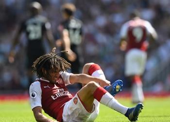 رسمي ا محمد النني يغيب 3 أسابيع عن أرسنال