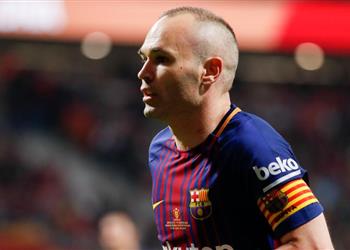 برشلونة يعلن عن موعد المؤتمر الصحفي لإنييستا لحسم مصيره