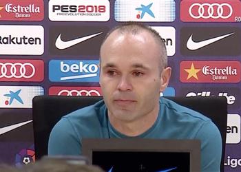 رسمي ا إنييستا يعلن رحيله عن برشلونة