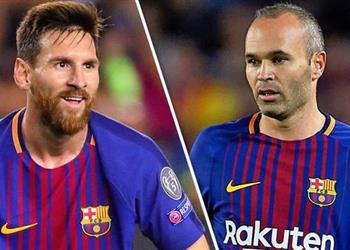 الكشف عن سبب غياب ميسي عن مؤتمر وداع إنييستا