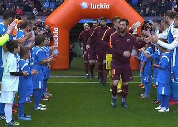 برشلونة يشكر لاكورونيا بعد الممر الشرفي