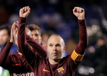 إنييستا بعد حسم لقب الليجا كنت أتمنى إنهاء مسيرتي في برشلونة