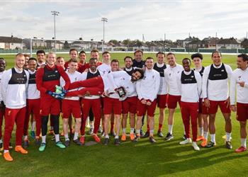 محمد صلاح بعد تكريم ليفربول محظوظ بهذه المجموعة الرائعة