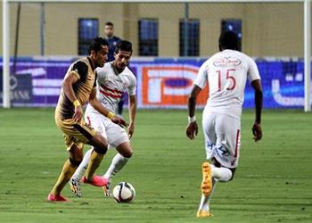 فيديو شديد قناوي يسجل الهدف الأول للإنتاج في مرمى الزمالك