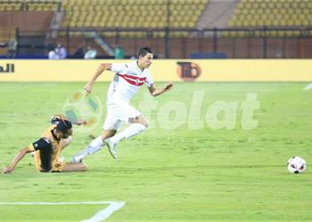 فيديو الإنتاج يتقدم على الزمالك بهدف في الشوط الأول