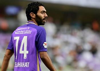 حسين الشحات أساسي ا أمام الوصل في نهائي كأس الإمارات