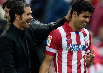 سيميوني يشيد بدور كوستا في التأهل إلى نهائي الدوري الأوروبي