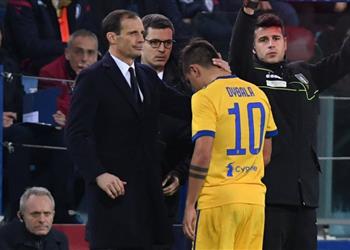 أليجري يزيد الشكوك حول مستقبل ديبالا ويعلق على تأهل ليفربول لنهائي الأبطال