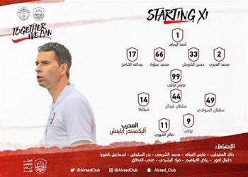 شيكابالا يقود تشكيل الرائد لمواجهة الكوكب لتفادي الهبوط بالدوري السعودي