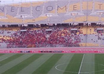 صورة حضور جماهيري ضعيف قبل مواجهة الأهلي والترجي في دوري الأبطال