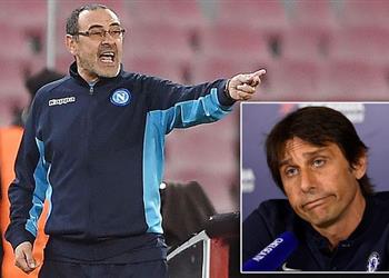 رئيس نابولي يوضح حقيقة رحيل ساري والتعاقد مع كونتي