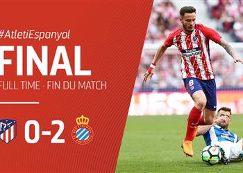 أتلتيكو مدريد يسقط أمام إسبانيول في الليجا