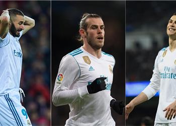 زيدان يعلن تشكيل ريال مدريد لـ الكلاسيكو بثلاثي هجومي قوي