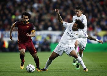 صحفي إسباني يحذر مارسيلو من قدرات محمد صلاح في نهائي دوري أبطال أوروبا