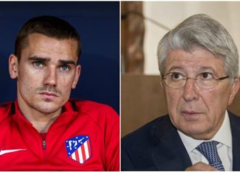 رئيس أتلتيكو مدريد يثير الغموض حول مستقبل جريزمان