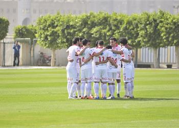 مران الزمالك جلسة مع اللاعبين وتدريبات خاصة لـ حفني ومعروف