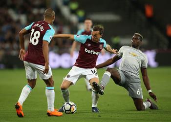 فيديو التعادل السلبي ي فرض على مباراة وست هام ومانشستر يونايتد بالدوري الإنجليزي