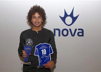 رسميا عمرو وردة يفوز بجائزة أفضل لاعب بالدوري اليوناني