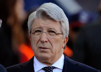 رئيس أتليتكو مدريد جريزمان سيبقى بالفريق