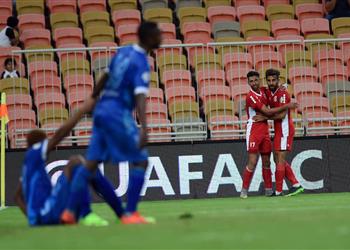 صراع مواجهة الأهلي النجمة اللبناني يسحق الوئام الموريتاني في البطولة العربية