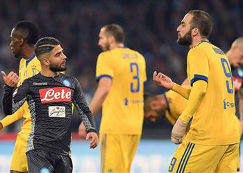 نابولي يصدر بيان ا ناري ا ضد لاعبي يوفنتوس