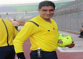 إبراهيم نور الدين حكم ا لمباراة الأهلي والمصري في الدوري
