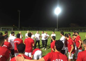 المنتخب الأولمبي يخوض أول تدريباته استعداد ا لمواجهة تونس