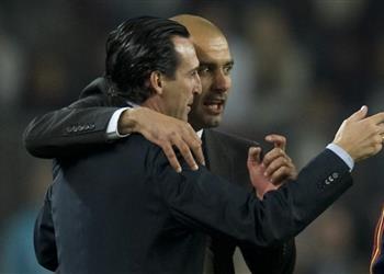 جوارديولا يدعم تدريب إيمري في آرسنال