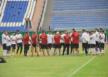 منتخب مصر يختتم تدريباته استعداد ا لودية الكويت