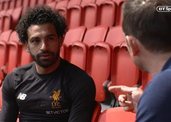 صلاح في حوار شيق مع لامبارد أشعر بالفخر عندما يقارنونني بميسي ورونالدو