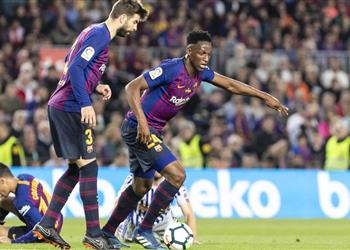 ياري مينا يكشف موقفه من الرحيل عن برشلونة