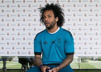 مارسيلو يرحب بمحمد صلاح في ريال مدريد ويحذر ليفربول