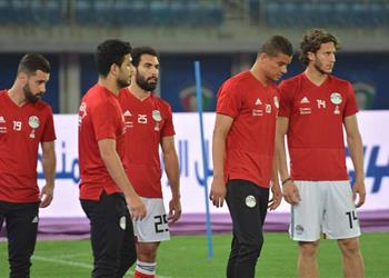 بالصور منتخب مصر يخوض مرانه الأخير قبل مواجهة الكويت