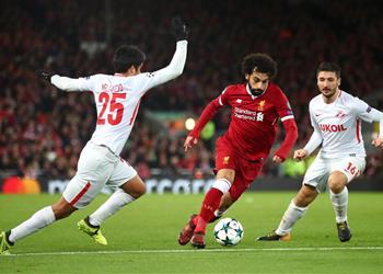 محمد صلاح يتصدر قائمة أسرع لاعبي دوري الأبطال