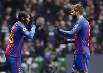 صراع إنجليزي على ضم مدافع برشلونة