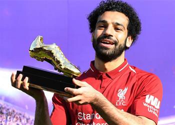 أسطورة ليفربول محمد صلاح في طريقه للفوز بالكرة الذهبية