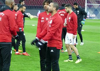 مران منتخب مصر تدريبات بدنية خفيفة وإصابة محمد صلاح تتصدر المشهد