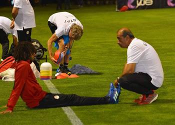 مران منتخب مصر النني يواصل التأهيل وتألق شيكابالا والحضري