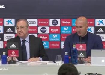 بيريز مصدوم ا قرار غير متوقع من زيدان بعد دوري الأبطال