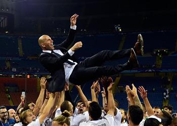 كيف ودع لاعبوا ريال مدريد زيدان