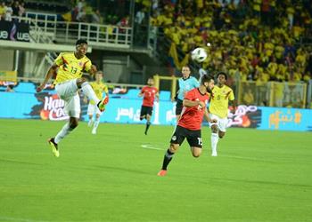 بالفيديو منتخب مصر يتعادل مع كولومبيا استعداد ا لكأس العالم