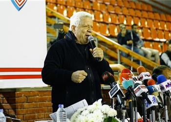 مرتضى منصور يهاجم كوبر بسبب رامز جلال ويختار خماسي الزمالك للمنتخب