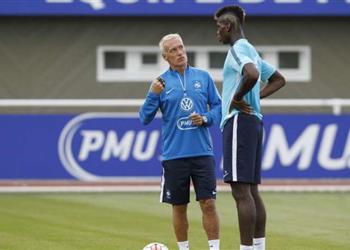 ديشامب يقف مع بوجبا في وجه الانتقادات