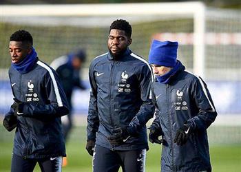 أومتيتي يرفض الحديث عن مستقبل ديمبيلي وضم جريزمان