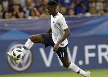 ديمبيلي يرحب بانتقال جريزمان إلى برشلونة