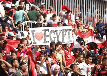 خاص 5 الآف مشجع في مران منتخب مصر الأخير قبل السفر لروسيا