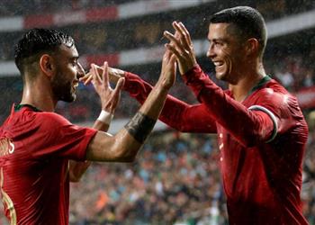 فيديو البرتغال تضرب الجزائر بثلاثية قبل كأس العالم